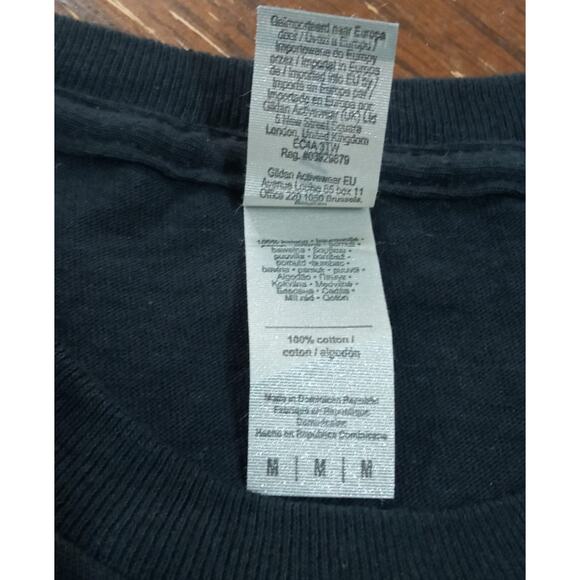 Gildan Women's T SHIRT ZOMBIE APOCALYPSE Theme Park Black Size Medium - Picture 5 of 12